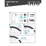 تلمبه دستی دکتلون Hand Pump - Black – 100