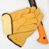 دستکش طبیعتگردی نسوز استر دار / leather gloves