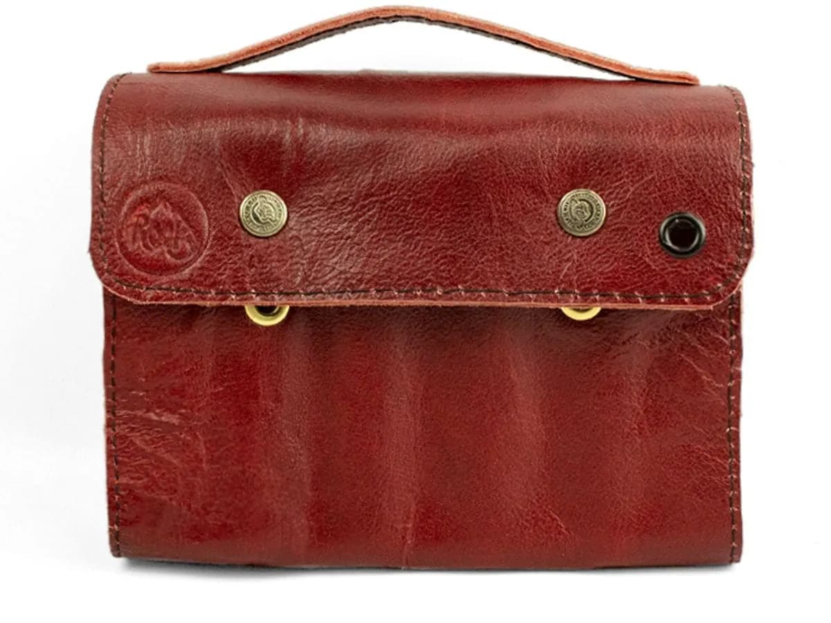 جا ادویه ای چرمی 9 شیشه سایز بزرگ Rock leather