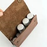 جا ادویه ای چرمی 10 شیشه کوچک