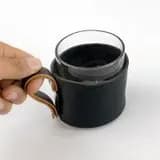 آویز لیوان چرمی