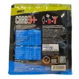 پشت ساشه نوشیدنی انرژی‌زا کربوهیدرات و الکترولیت سیب WUP CARB3 با جدول ارزش غذایی
