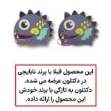 کلاه شنای سیلیکونی بچگانه نابایجی طرح اژدها