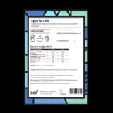 جدول ارزش غذایی و ترکیبات ساشه پروتئین گیاهی SAF Sports Mix وگان