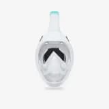 نمای روبروی ماسک غواصی فول‌فیس SUBEA Easybreath 520 با دید ۱۸۰ درجه