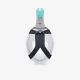 نمای پشت ماسک غواصی فول‌فیس SUBEA Easybreath 520 و سیستم بند قابل تنظیم