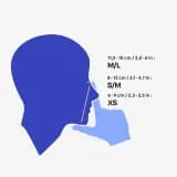 راهنمای اندازه‌گیری صورت برای انتخاب سایز ماسک Easybreath 520