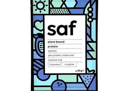 ساشه پروتئین گیاهی وگان SAF Sports Mix با طعم کاکائو – مکمل پروتئینی گیاهی