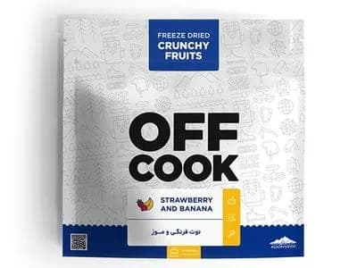 توت فرنگی و موز Off Cook